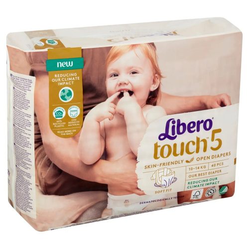 Libero Touch 5 pelenka 10-14 kg 40db|7322541750231