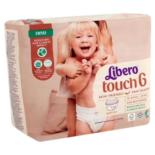 Libero Touch Pants 6 bugyipelenka 13-20 kg 28db|7322541739670