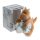 Gamberritos takaró plüss 80x110cm plüss játékkal dínó narancssárga 10885|8432443674722