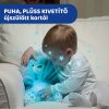 Chicco Baby Bear plüss maci projektorvetítö és éjszakai lámpa kék|8058664060368