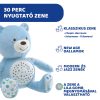 Chicco Baby Bear plüss maci projektorvetítö és éjszakai lámpa kék|8058664060368