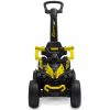 Baby Mix bébitaxi tolókarral Quad Mega Prime EVA sárga|8596164159408