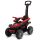 Baby Mix bébitaxi tolókarral Quad Mega Prime EVA piros|8596164159392