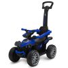 Baby Mix bébitaxi tolókarral Quad Mega Prime EVA kék|8596164159385