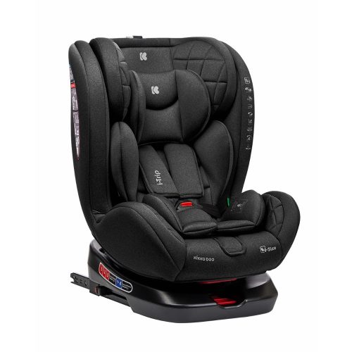 Kikkaboo gyerekülés i-Trip 360 fok i-Size Isofix 40-150 cm fekete|3800171209007