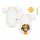 J Bimbi kombidressz 0-36 hó biopamut 4 Seasons Jungle Lion 10852|8034135848529