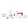BabyOno mellszívó Nurse Pro elektromos, kétfázisú  - 100 plusz 40db melltartóbetéttel 1483 - 296/140|5996315134903