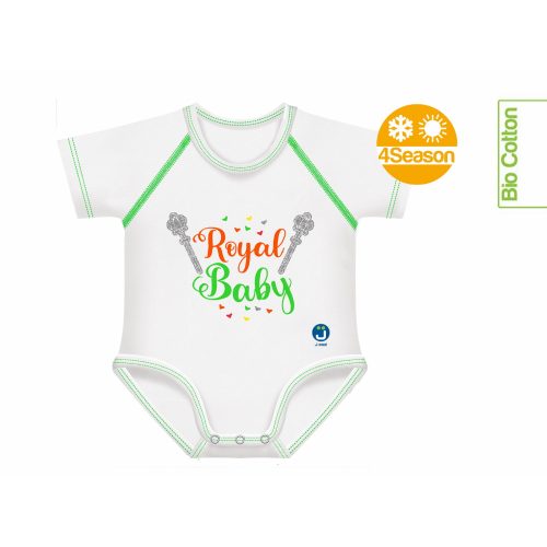 J Bimbi kombidressz 0-36 hó biopamut 4 Seasons Royal Baby 10999|8034135849991
