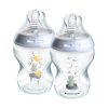 Tommee Tippee cumisüveg Natural Start 2x260 ml fiú|5010415225214