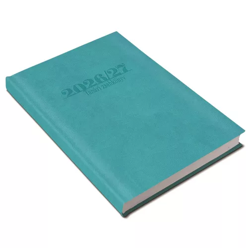 Tanári határidőnapló A5, műbőr 150mmx210mm, fehér lapokkal laguna 2026/2027 Realsystem