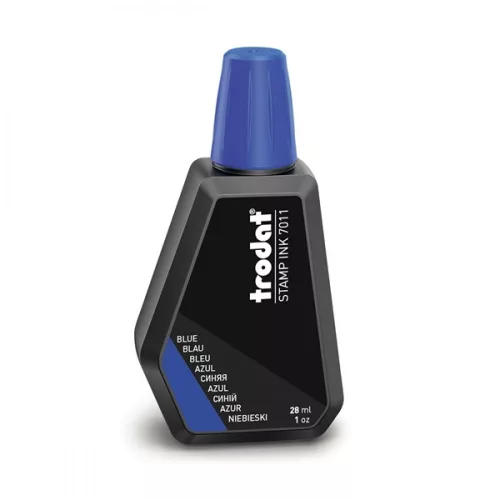 Bélyegzőfesték 28 ml, Trodat 7011 kék