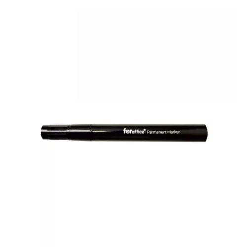 Alkoholos marker alkoholos 3mm, kerek hegyű Foroffice fekete