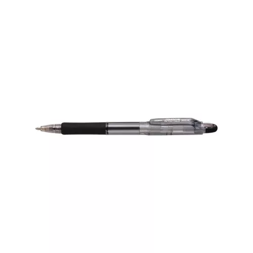 Golyóstoll 0,7mm, nyomógombos Zebra Jimnie, írásszín fekete