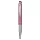 Golyóstoll metál rózsa test, Zebra Stylus Telescopic, írásszín kék