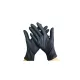 Gumikesztyű nitril púdermentes L 100 db/doboz, GMT Super Gloves fekete