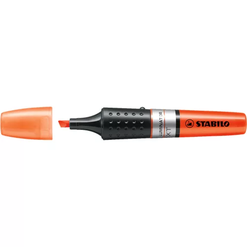 Szövegkiemelő 2-5mm, hengeres test Stabilo Luminator narancs