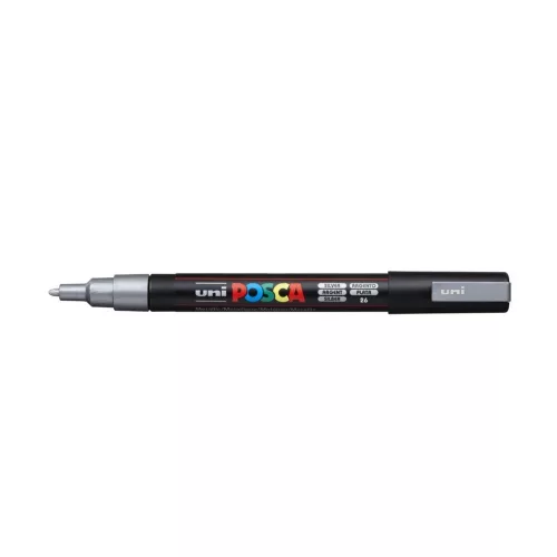Dekormarker 1,8-2,5mm, Uni Posca PC-5M ezüst