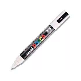 Dekormarker 1,8-2,5mm, Uni Posca PC-5M fehér