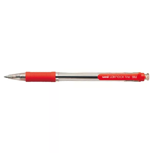 Golyóstoll 0,3mm, Uni SN-101, írásszín piros