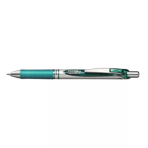 Rollertoll zselés 0.7mm, Pentel EnerGel BL77-S3X, írásszín türkiz