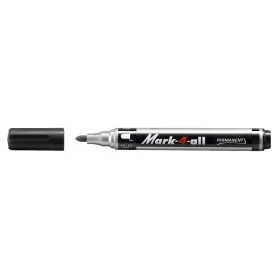   Alkoholos marker 1-4mm, kerek S Stabilo Mark-4-all 651/46 fekete