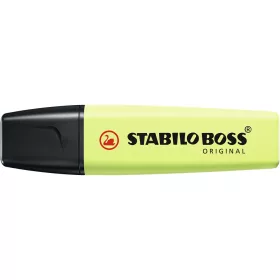   Szövegkiemelő 2-5mm, vágott hegyű, STABILO Boss original 70/133 pastel lime