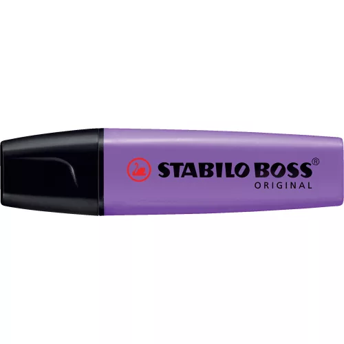 Szövegkiemelő 2-5mm, vágott hegyű, STABILO Boss original 70/55 lila
