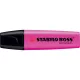 Szövegkiemelő 2-5mm, vágott hegyű, STABILO Boss original pink