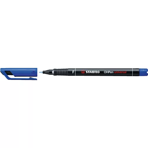 Alkoholos marker 0,7mm, STABILO OHPen F kék