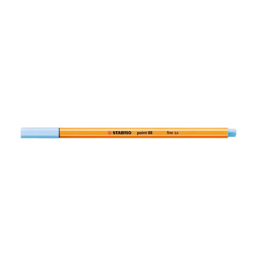 Rostirón, tűfilc 0,4mm, STABILO Point 88 jég kék