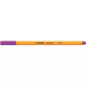 Rostirón, tűfilc 0,4mm, STABILO Point 88 rózsa