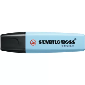   Szövegkiemelő 2-5mm, vágott hegyű, STABILO Boss original 70/112 pastel jeges kék