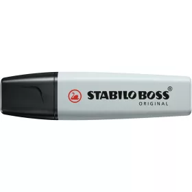   Szövegkiemelő 2-5mm, vágott hegyű, STABILO Boss original 70/194 pastel szürke