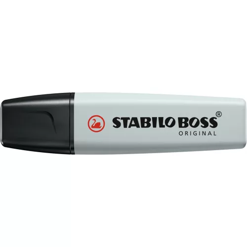Szövegkiemelő 2-5mm, vágott hegyű, STABILO Boss original 70/194 pastel szürke