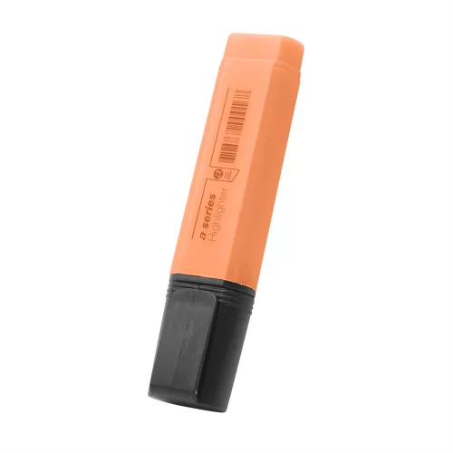 Szövegkiemelő 1-5mm, vágott hegyű, lapos test, A-Series narancssárga