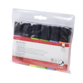   Szövegkiemelő 1-5mm, vágott hegyű,lapos test, A-Series 6-os készlet