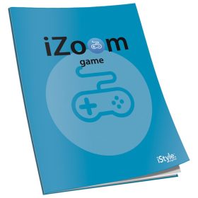   Füzet A4, 50+2lap, sima 80g. Connect Matt + UV lakk borító, iStyle 