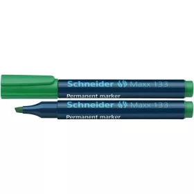   Alkoholos marker 1-4mm, vágott végű Schneider Maxx 133 zöld