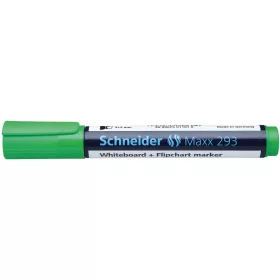   Tábla- és flipchart marker 2-5mm, vágott végű Schneider Maxx 293 zöld