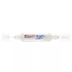   Akril marker 2-3mm, és 5-10mm, 3D kétvégű Edding 5400 fehér