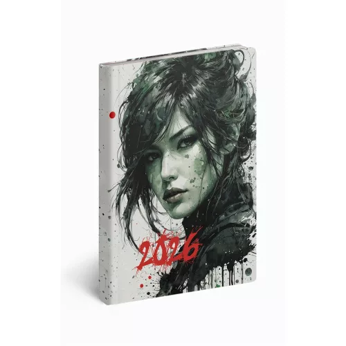 Zsebnaptár álló Fiestina hölgyeknek B/6, heti woman Realsystem 2026.