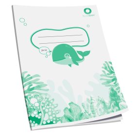 Füzet A5, 32lap, sima 20-32 Bluering®