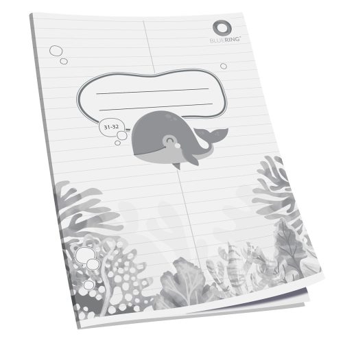 Füzet A5, 32lap, szótár 31-32 Bluering®