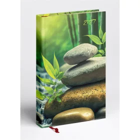   Határidőnapló Picture A/5, napi fehér lapokkal meditáció Realsystem 2027.