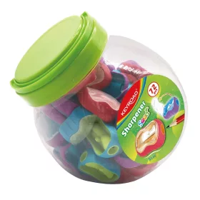   Hegyező 1 lyukú fedeles 72 db/display Keyroad Seed vegyes színek