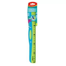Vonalzó 30 cm, Keyroad EasyLiner vegyes színek