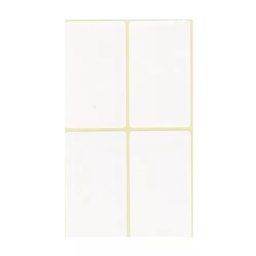 Etikett címke, 40x70mm, 15 lap, 4 címke/lap