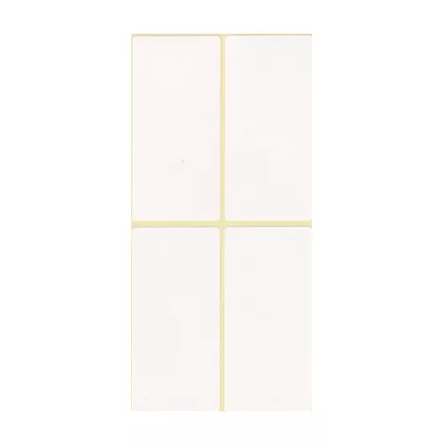 Etikett címke, 40x80mm, 15 lap, 4 címke/lap