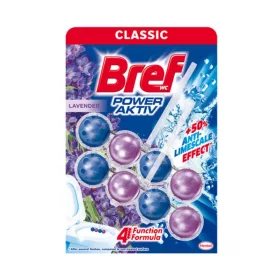   WC illatosító 2 x 50 g golyós Power Aktiv Bref Lavender Field