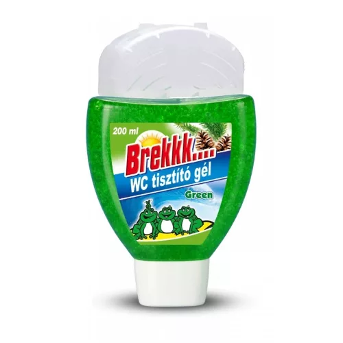 WC illatosító gél 200 ml + kosár Brekk zöld